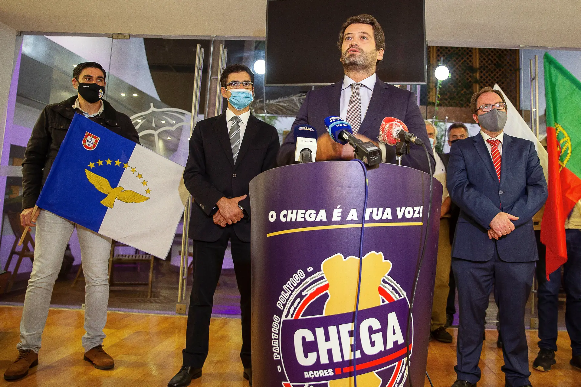 Eleições nos Açores. PSD e Chega! alcançam acordo