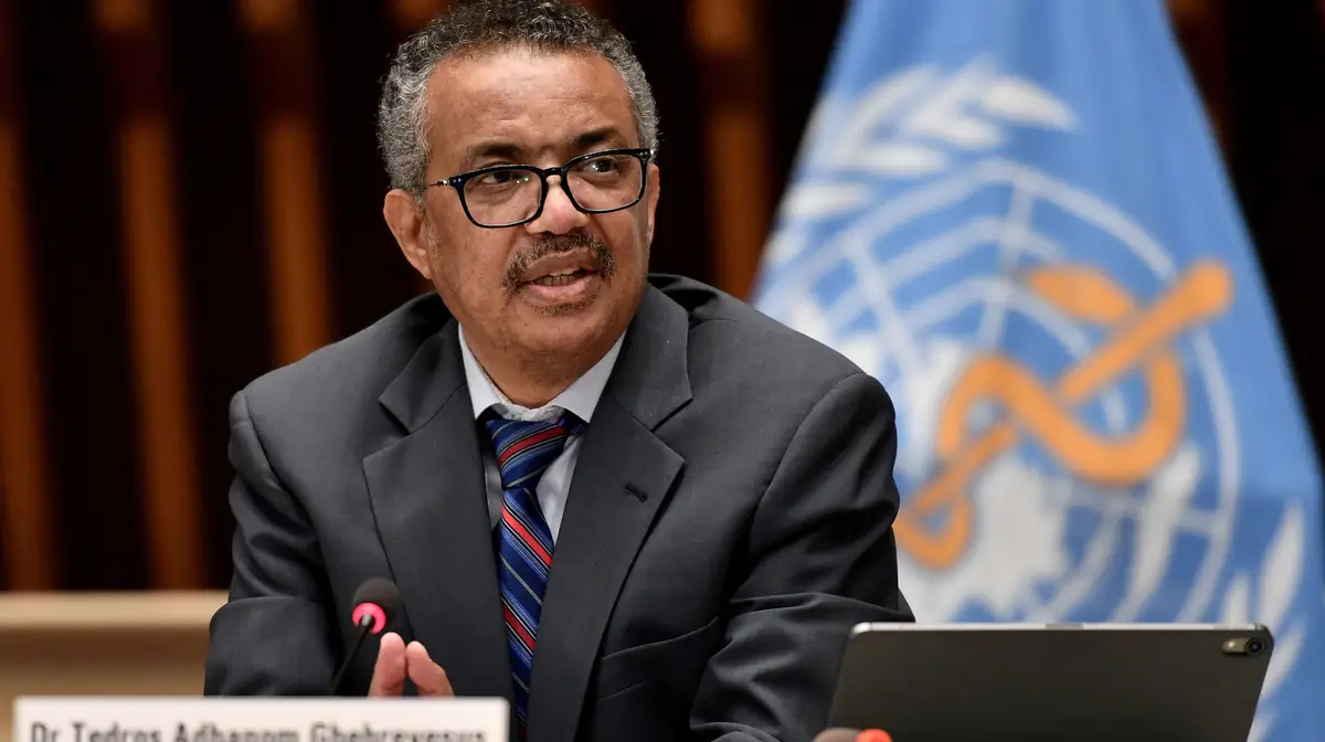 Diretor-geral da Organização Mundial da Saúde, Tedros Adhanom Ghebreyesus