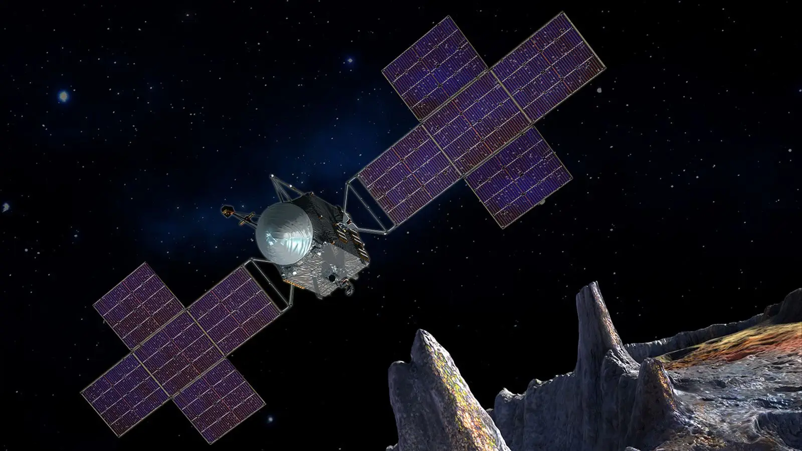 NASA prepara missão para estudar asteroide feito de metais preciosos