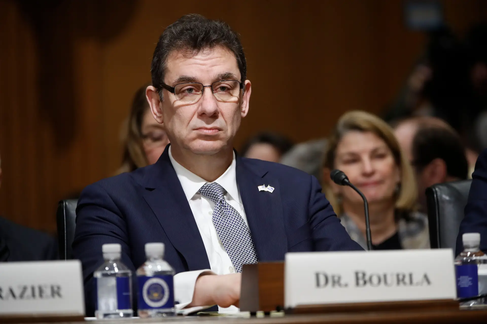 Administrador executivo da Pfizer, Albert Bourla
