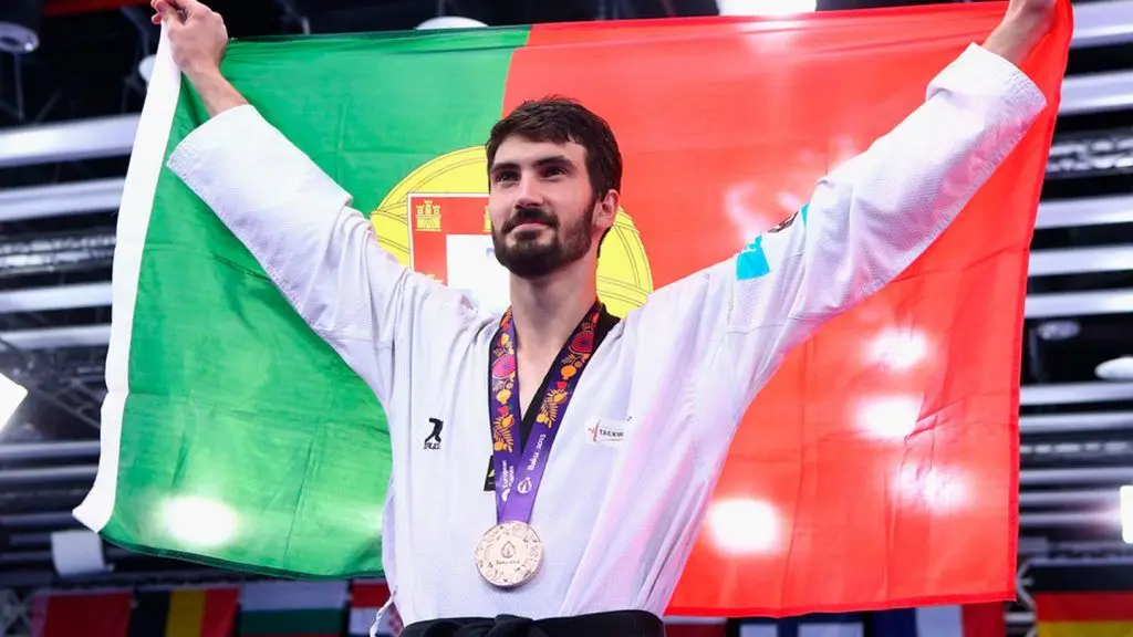 Júlio Ferreira, atleta de taekwondo do Sporting de Braga