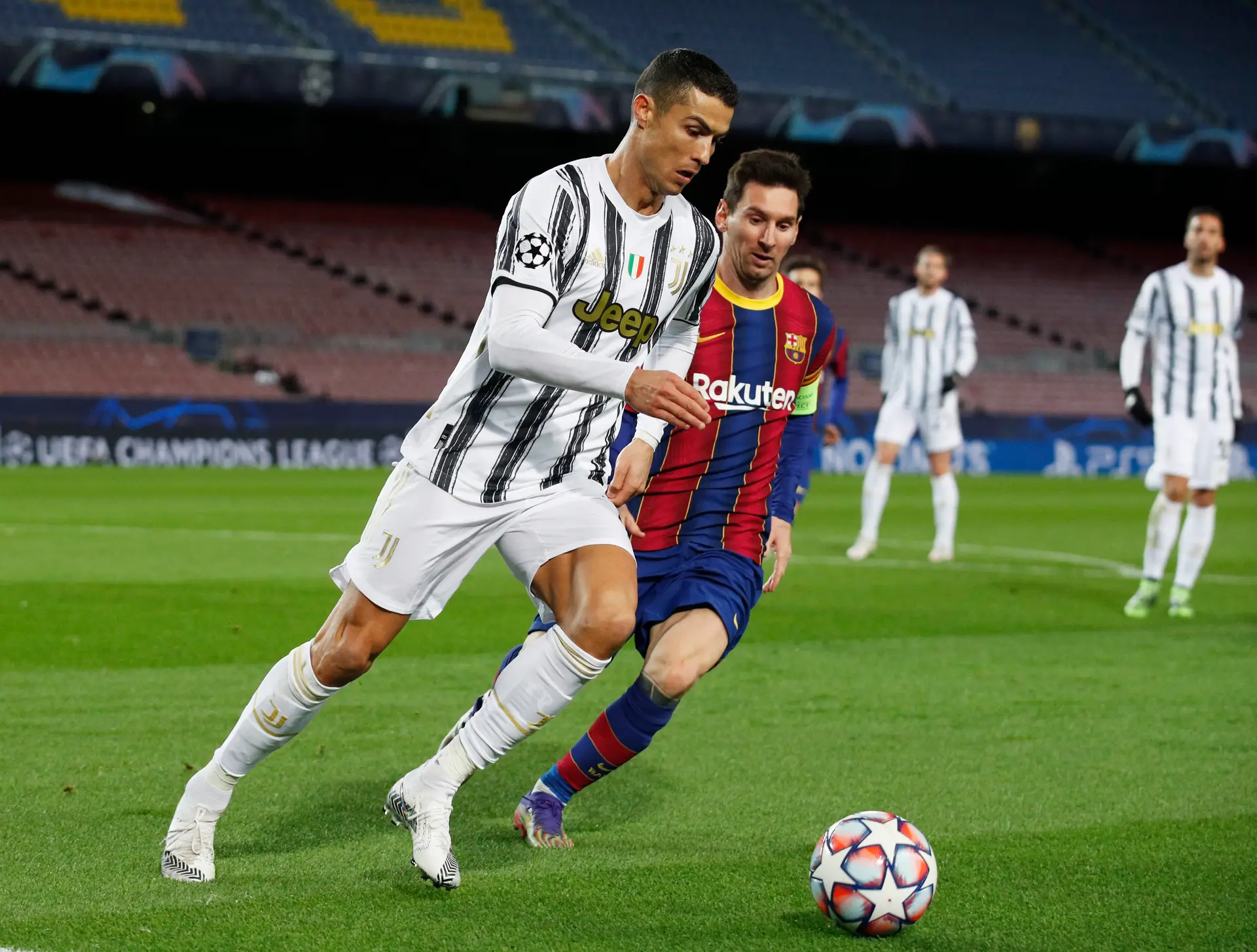 Cristiano Ronaldo e Messi
