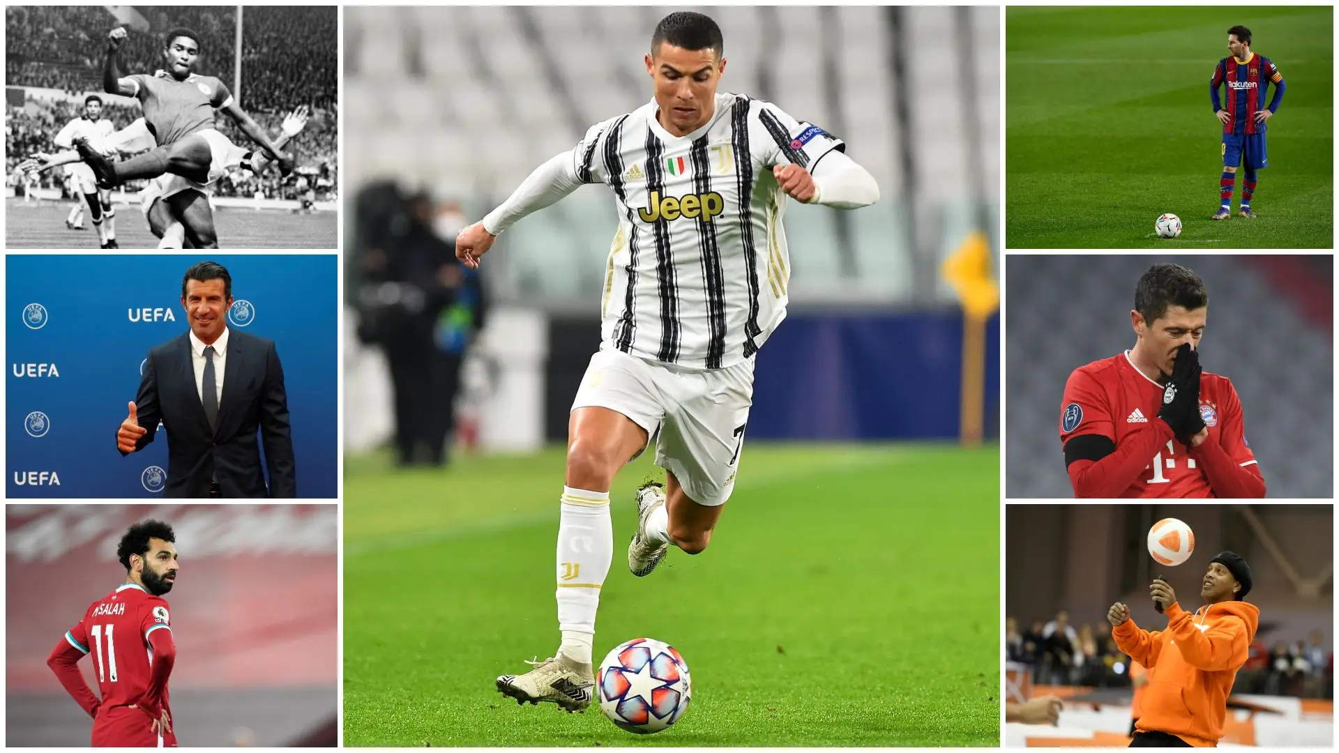 Cristiano Ronaldo na história do futebol!
