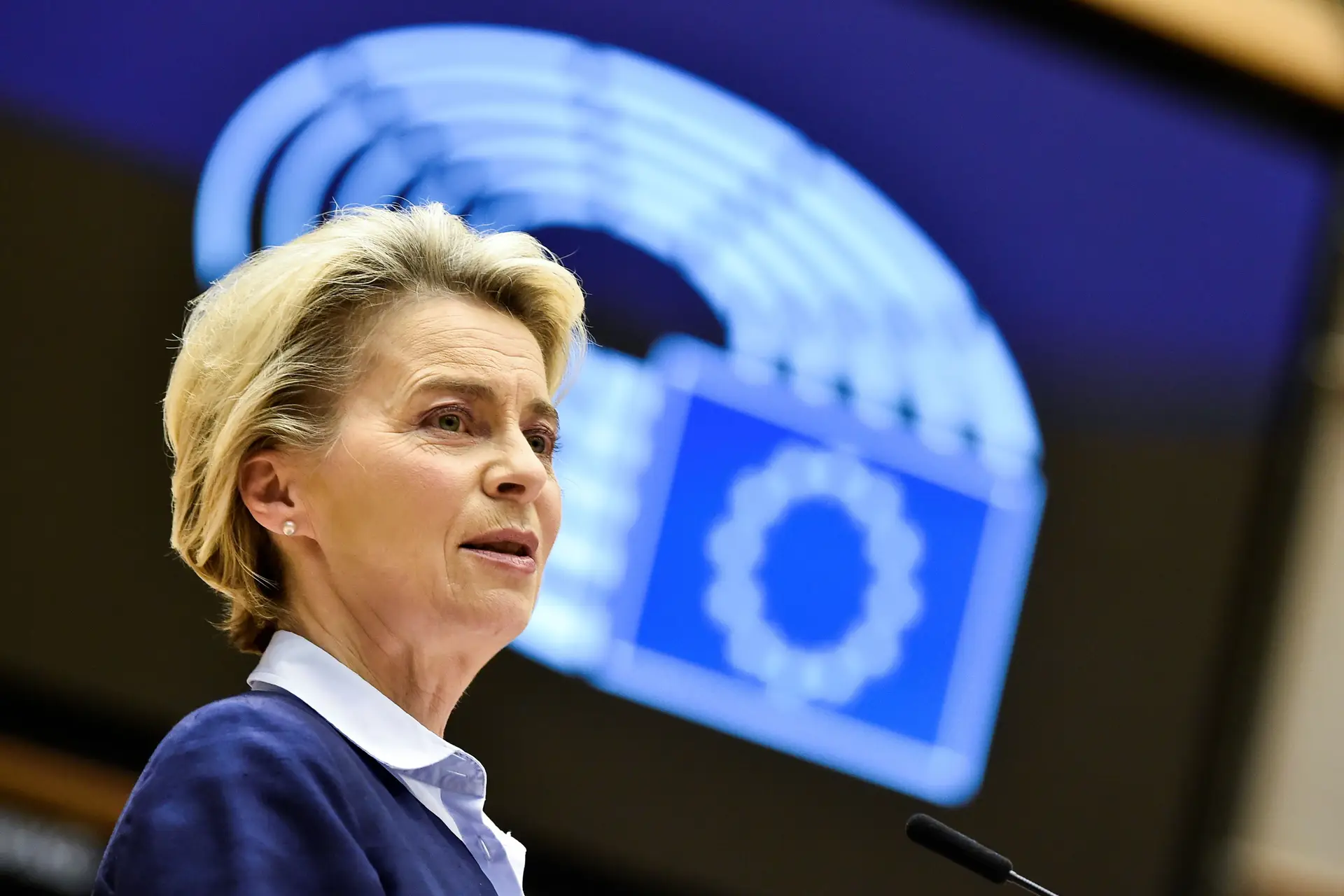 Ursula von der Leyen visita Portugal em formato reduzido devido à covid-19