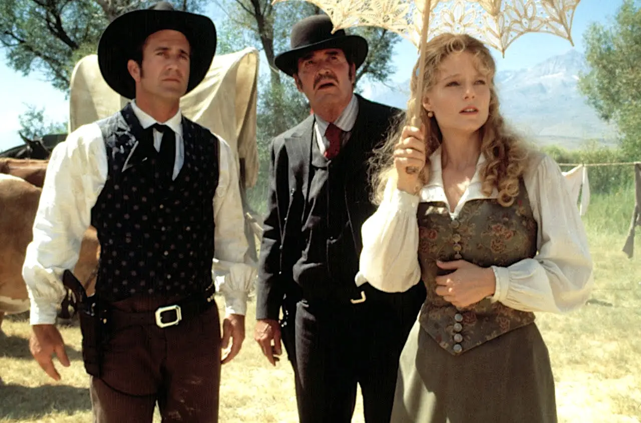 Mel Gibson, James Garner e Jodie Foster: regressando aos cenários clássicos do "western"