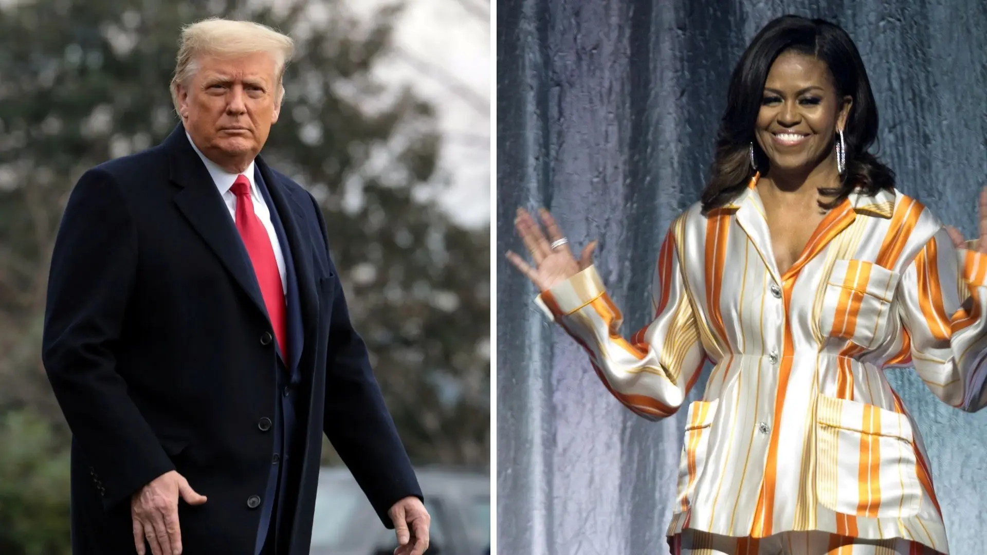 O que têm Donald Trump e Michelle Obama em comum?