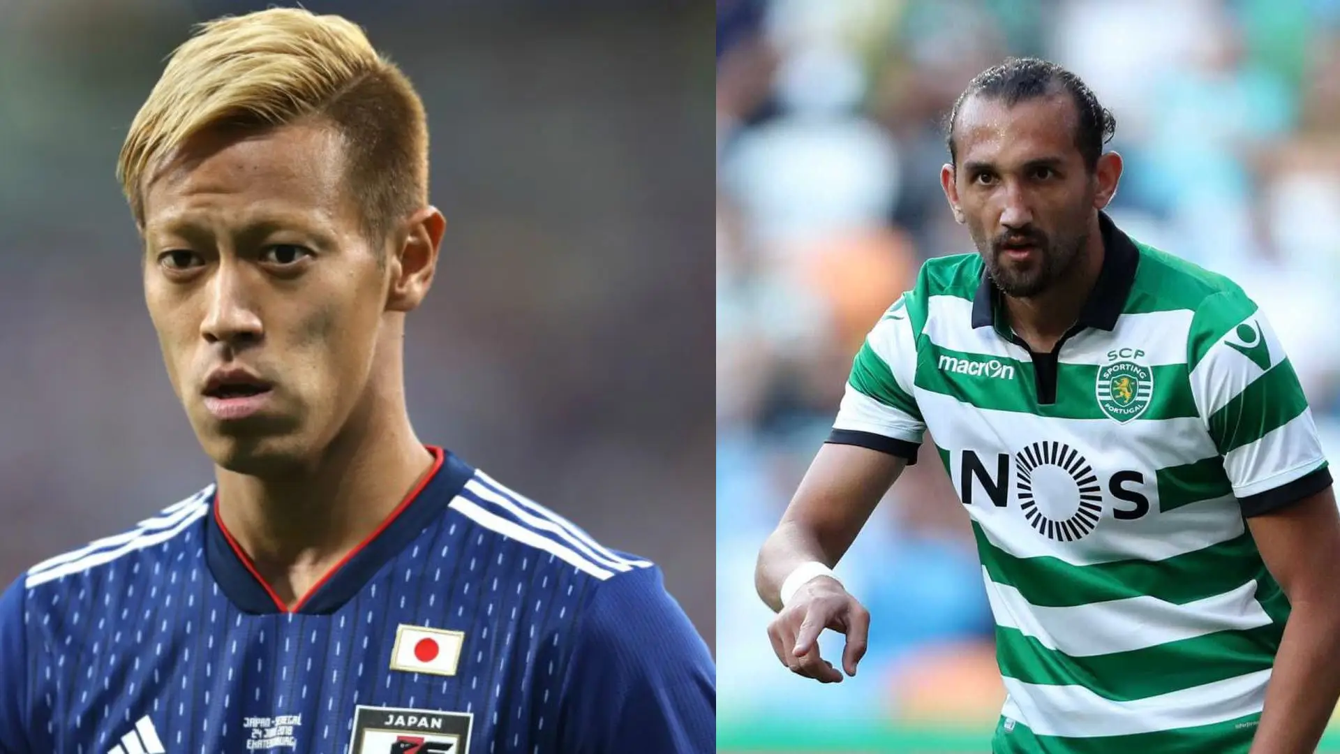 Keisuke Honda e Hernán Barcos no radar do Portimonense
