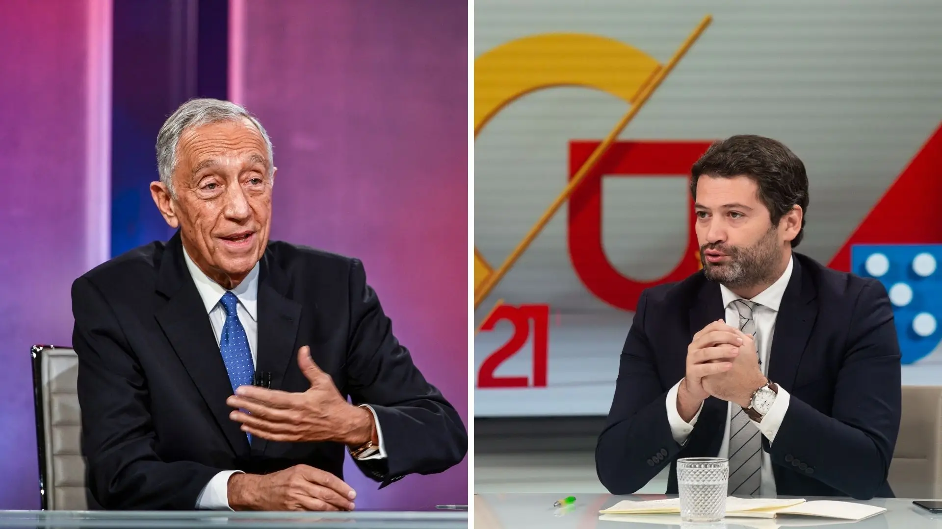 Marcelo vs. André Ventura. Veja aqui a análise ao debate