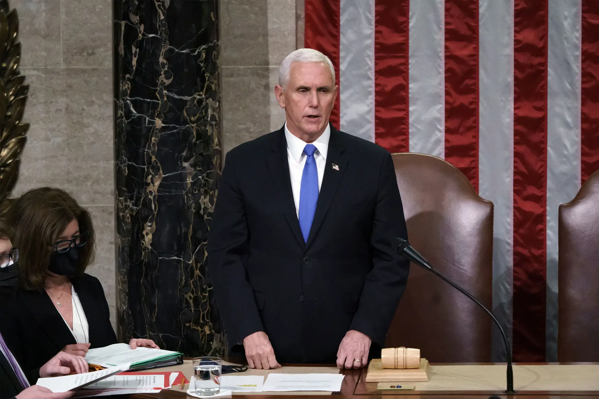 Vice-presidente Pence vai estar na tomada de posse de Biden