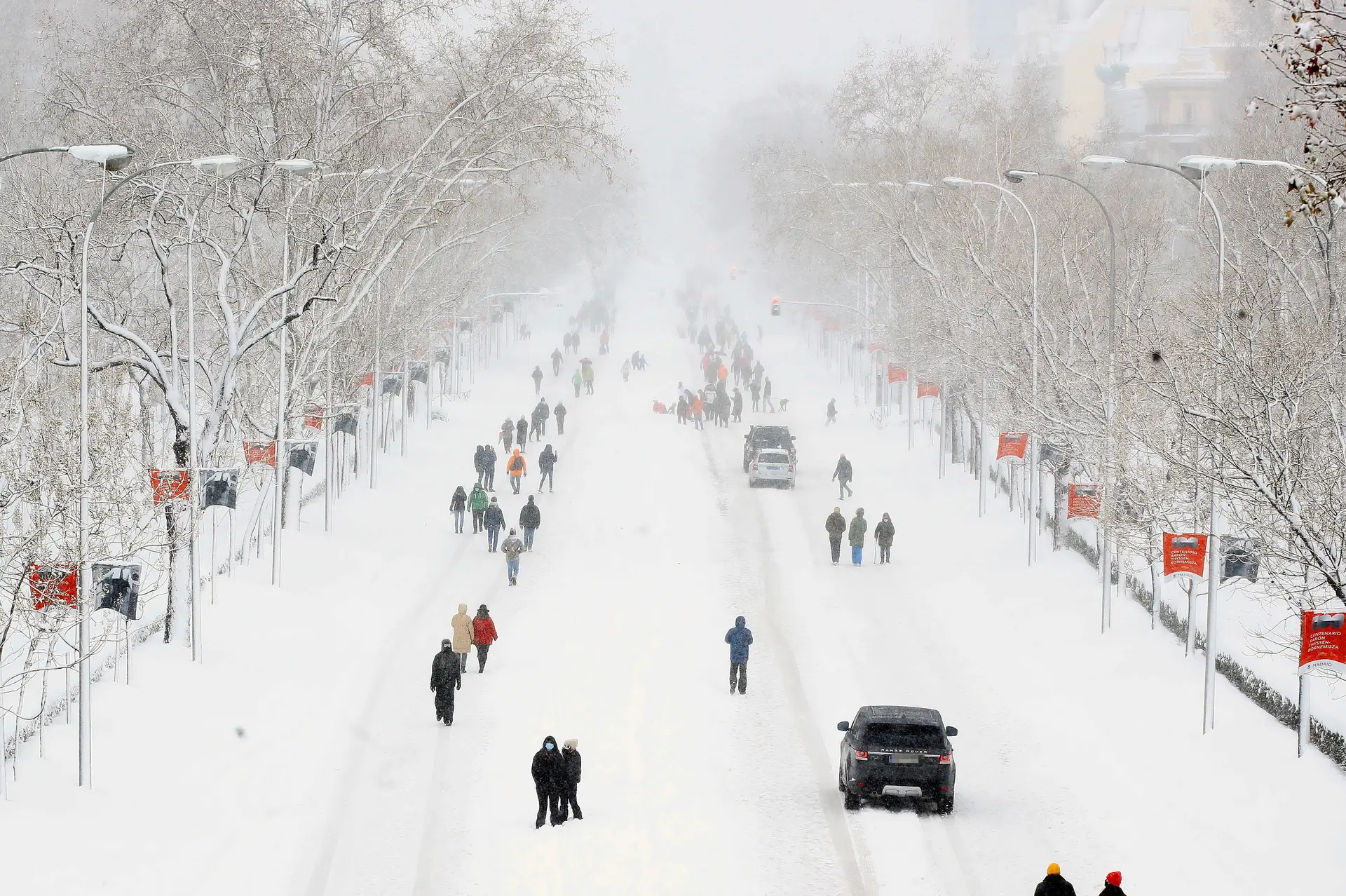 Três mortos em Espanha devido à tempestade de neve
