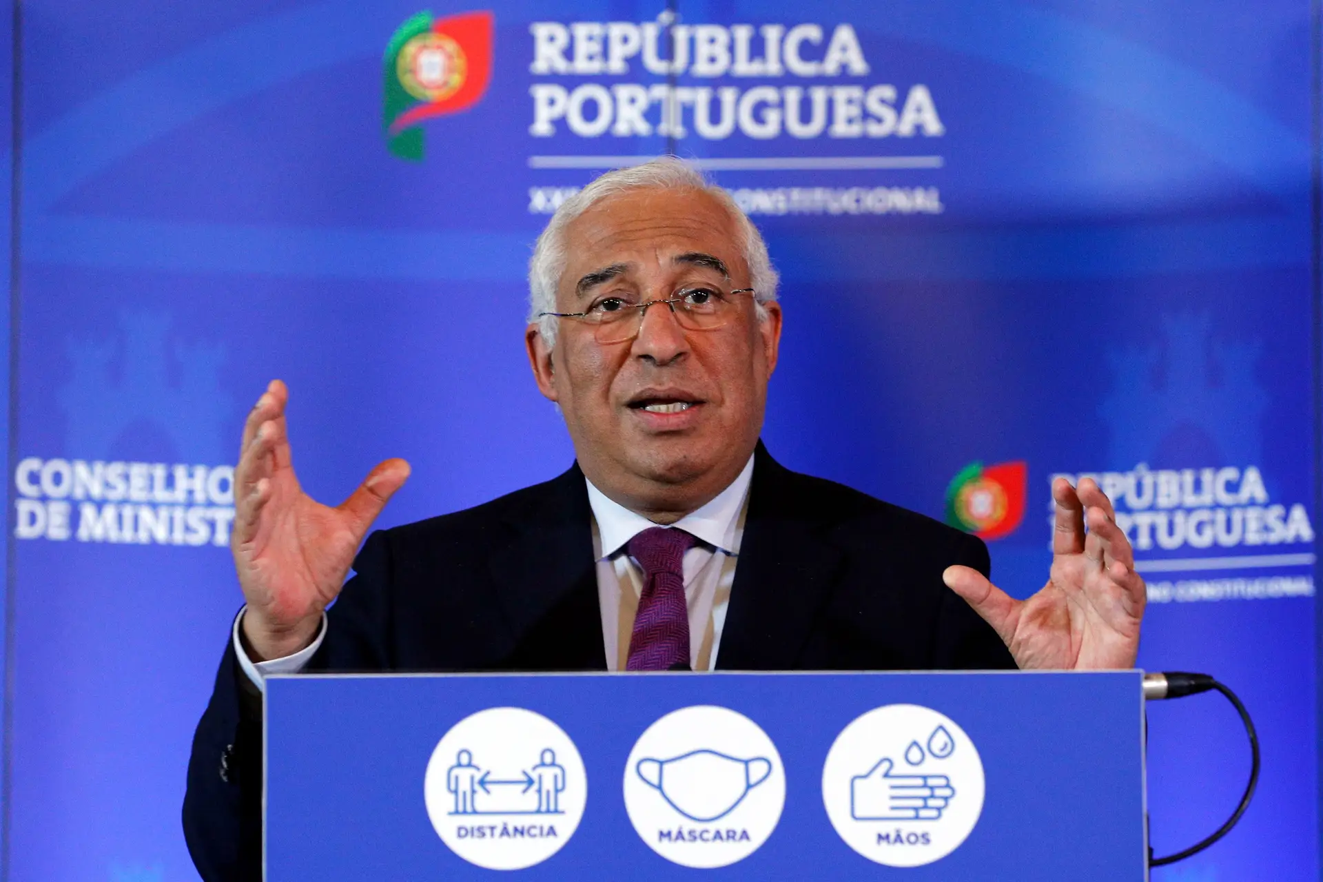 Covid-19. Costa quer "bazuca europeia" a disparar até junho