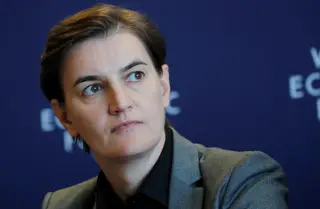 A primeira-ministra da Sérvia, Ana Brnabic
