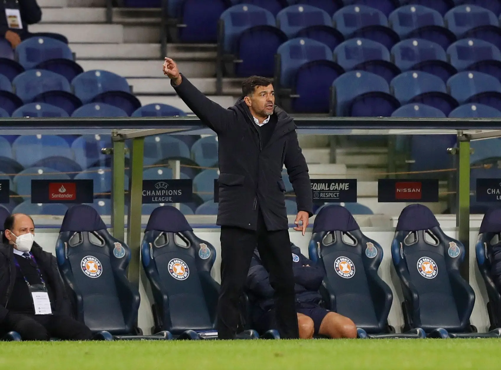 O treinador do FC Porto, Sérgio Conceição