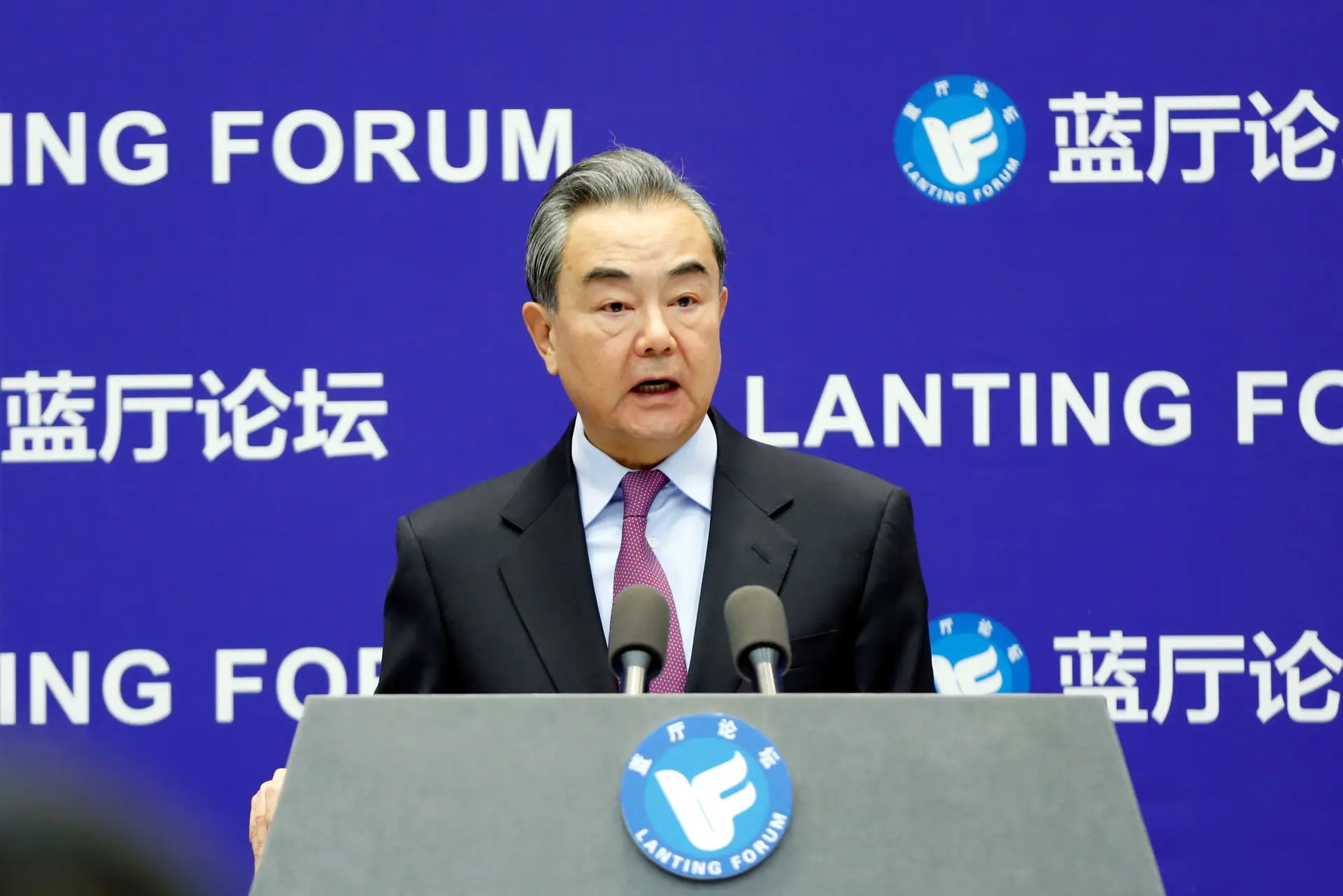 Wang Yi, ministro dos Negócios Estrangeiros da China.