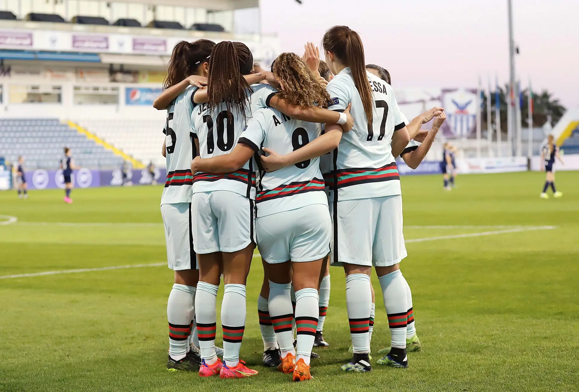 Portugal defronta Escócia a caminho dos play-offs de acesso ao Europeu  feminino