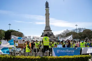 Trabalhadores da Groundforce recebidos pelo Presidente da República