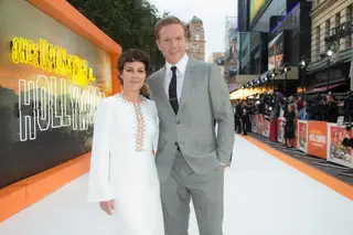 Helen McCrory e o marido, Damian Lewis 