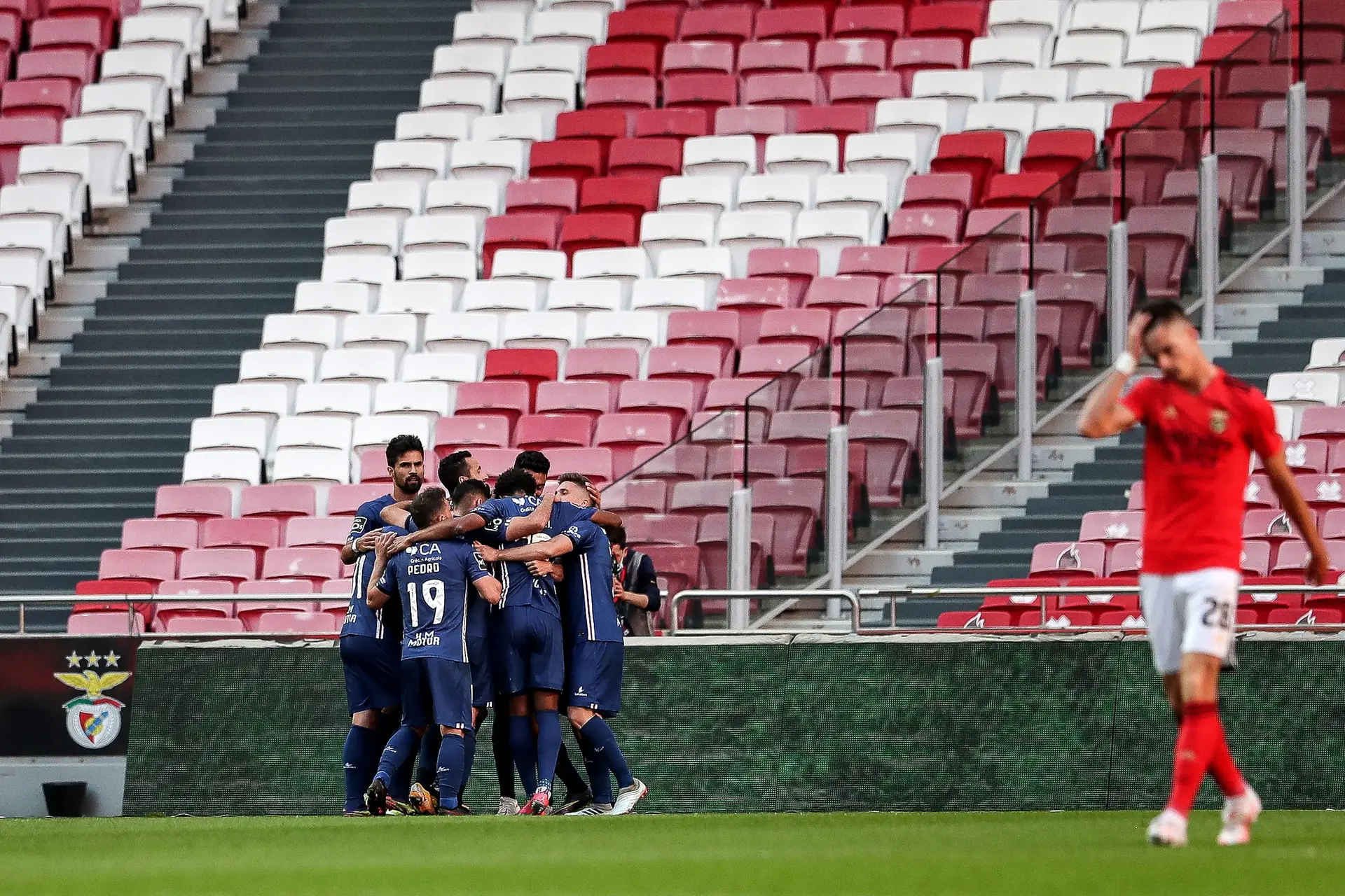 Benfica perde com o Gil Vicente no Estádio da Luz