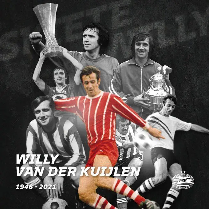 Morreu Willy van der Kuijlen, melhor marcador da história da Liga holandesa de futebol