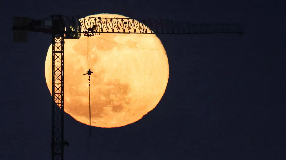 Super lua em Israel
