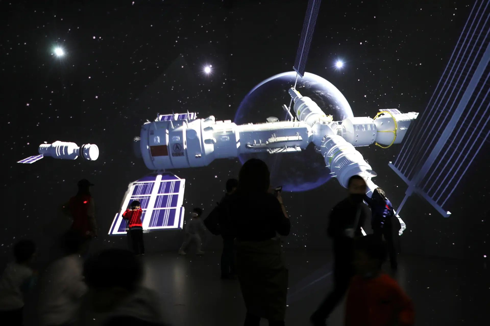 Maqueta da Tiangong - Palácio Celestial