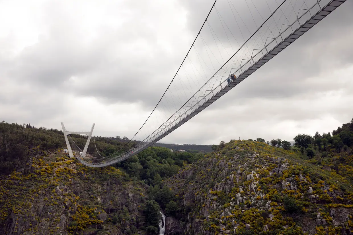 SIC Notícias | Fotos da semana. A maior ponte pedonal ...