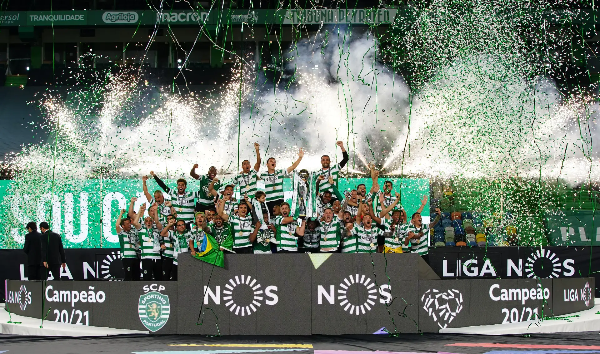 Sporting é campeão nacional de futebol