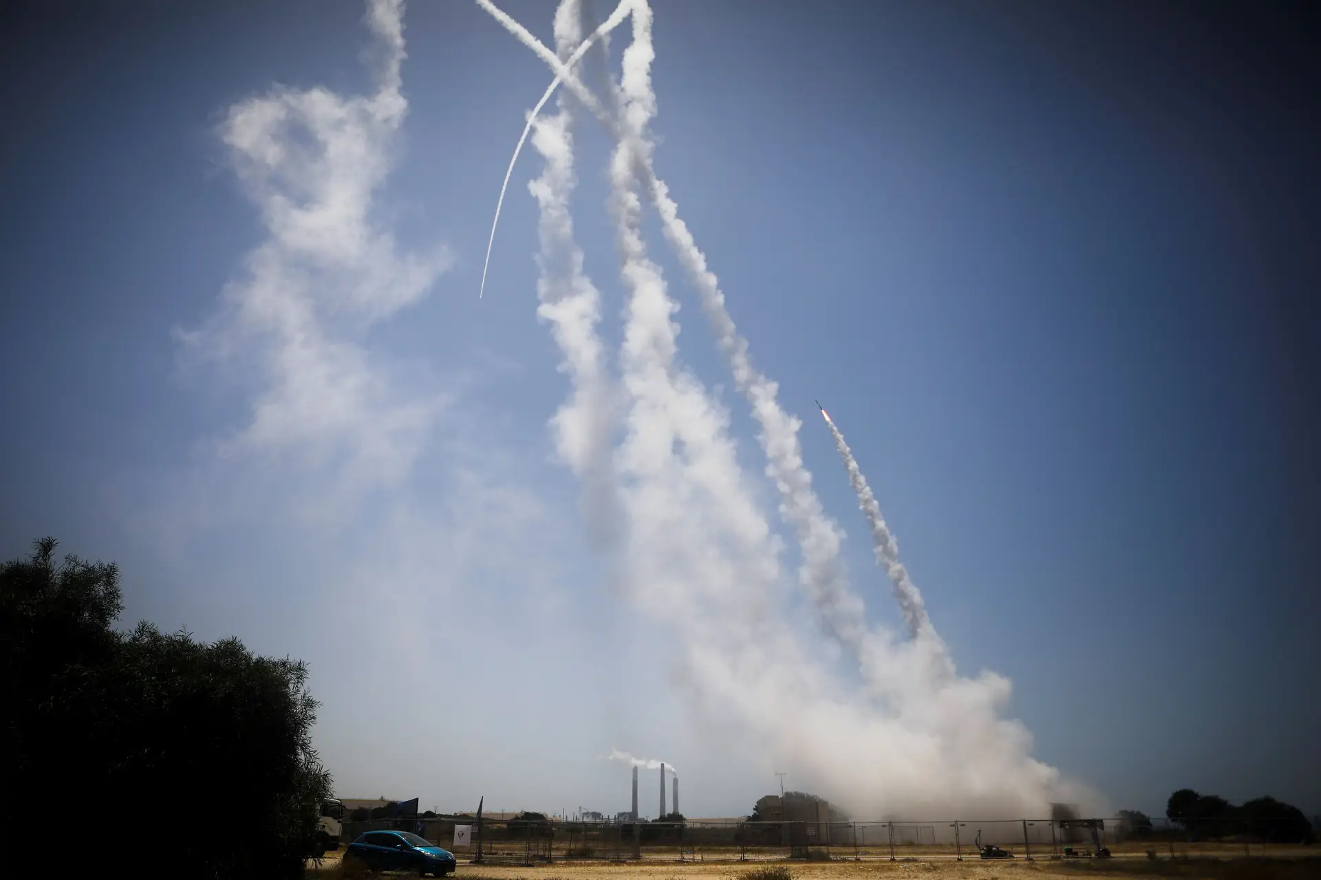 Duas israelitas mortas por rockets disparados a partir de Gaza
