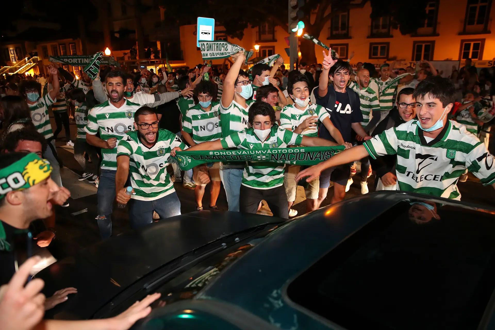 Covid-19. Especialista diz que risco de descontrolo epidemiológico com festejos do Sporting é baixo