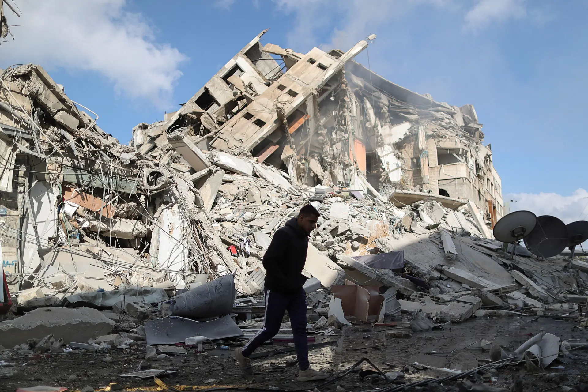 Conflito no Médio Oriente. Mais de 80 palestinianos morreram desde segunda-feira, incluindo 17 crianças