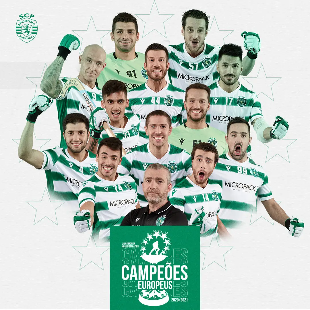 Sporting sagra-se campeão europeu de hóquei em patins