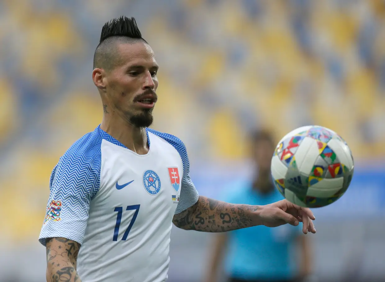 Marek Hamšík (Eslováquia) - 126 internacionalizações