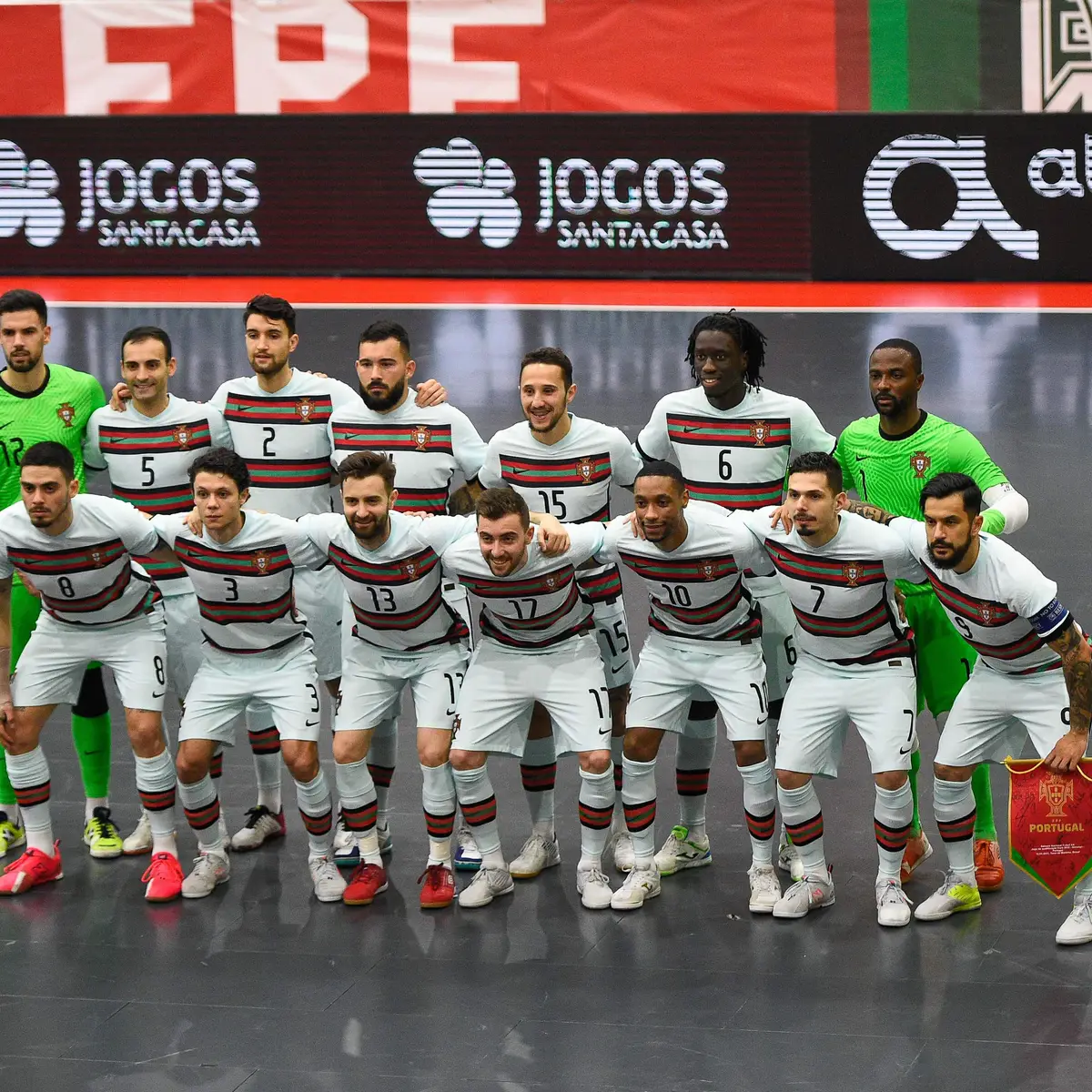 Futsal: Portugal empatou frente a Marrocos no derradeiro jogo da