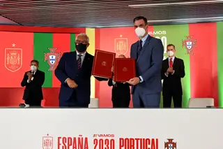 Portugal e Espanha juntos na corrida à organização do Mundial 2030