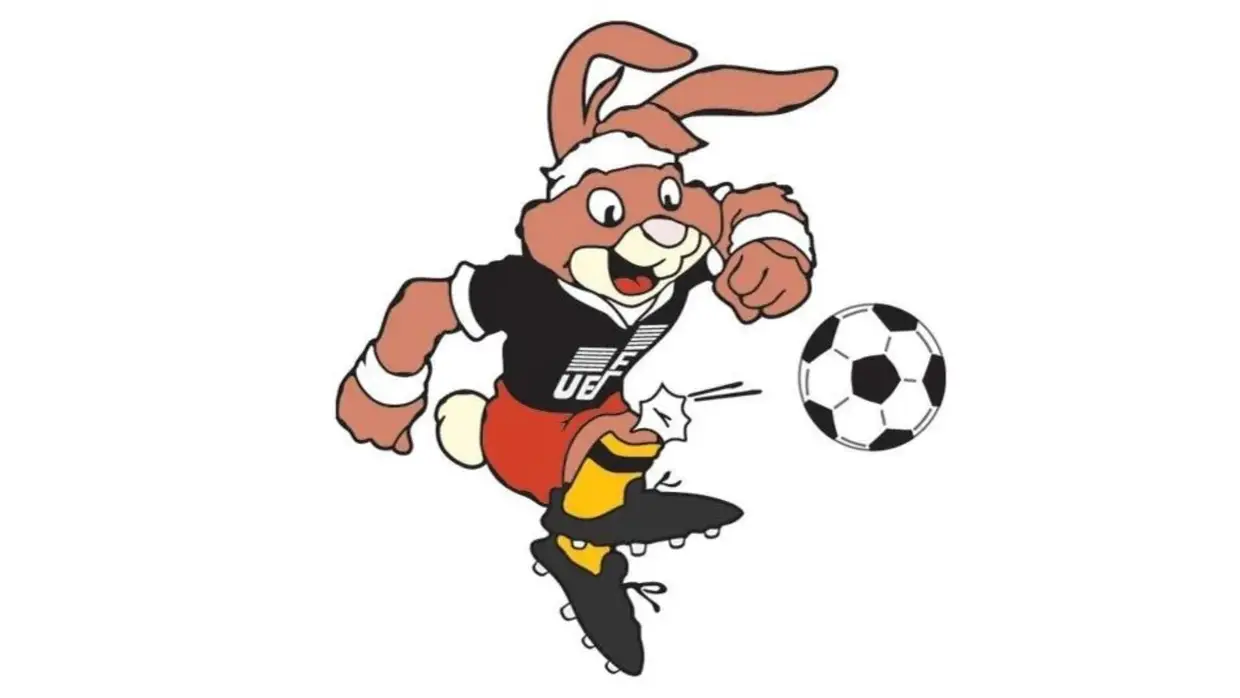 Euro1988 - Berni - Foi nomeado em honra da cidade de Berna, a cidade onde estava localizado o quartel-general da UEFA e onde a Alemanha ergueu o troféu do Mundial de 1954.