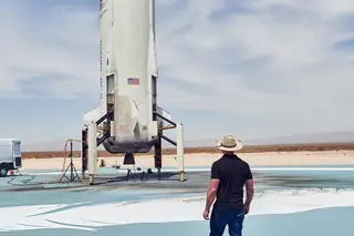 Jeff Bezos vai levar o irmão numa viagem ao Espaço