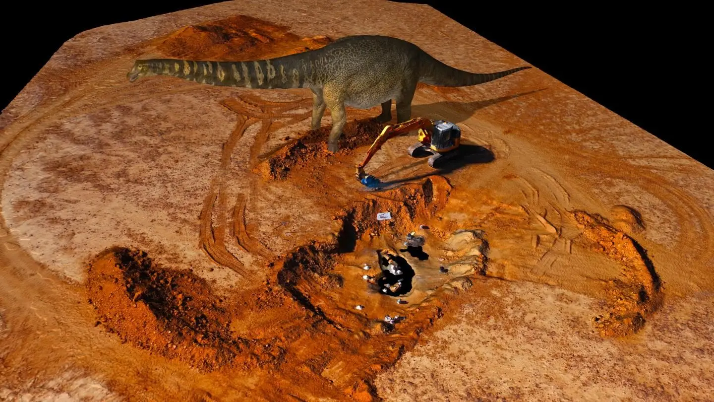 Dinossauro gigante descoberto há 15 anos finalmente ganha nome:  Australotitan - Canaltech