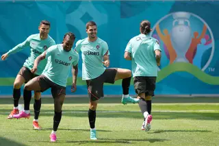 Seleção nacional já treinou em Budapeste, Anthony Lopes foi o único ausente devido a lesão