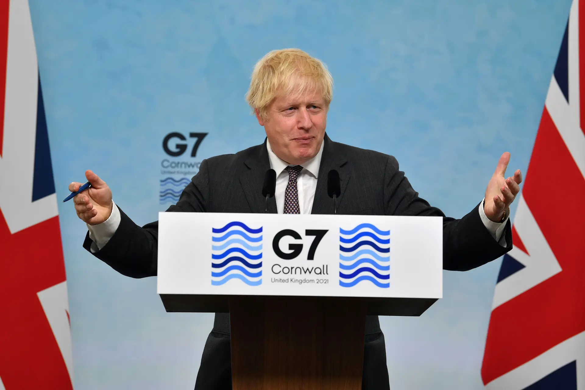 Cimeira do G7. Boris Johnson saúda "harmonia" entre líderes mundiais