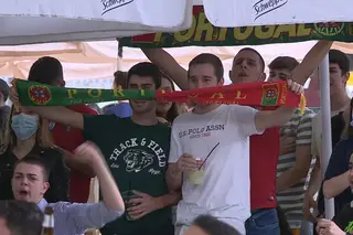 UEFA Euro2020. Jogo de Portugal foi sofrido e celebrado de norte a sul do país