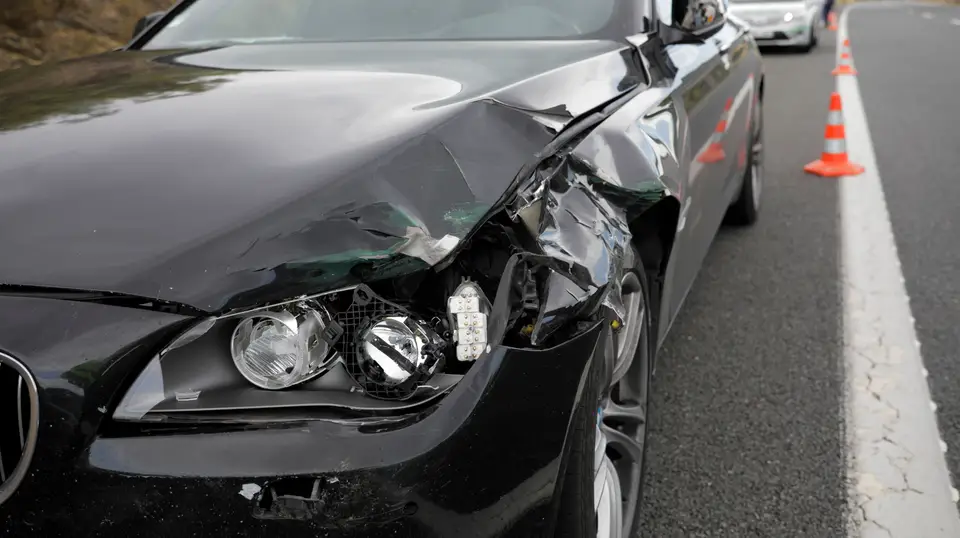 18 de junho: o carro onde seguia o ministro da Administração  Interna, Eduardo Cabrita, estacionado na A6 após um acidente que acabou com uma vitima mortal por atropelamento. Em dezembro, o ministro pediu demissão.