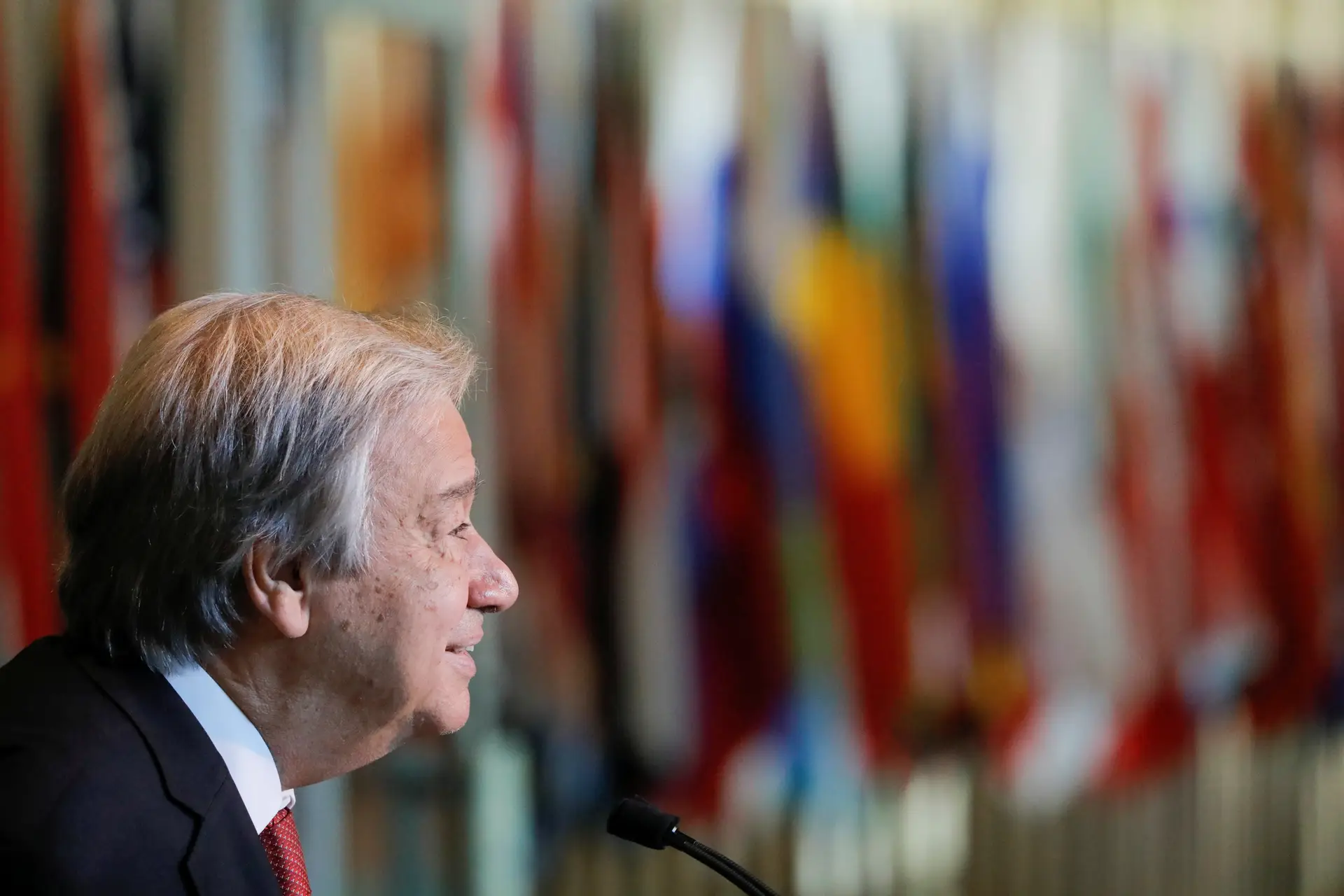 António Guterres toma posse para um segundo mandato como secretário-geral da Organização das Nações Unidas, em Nova Iorque, nos Estados Unidos.
