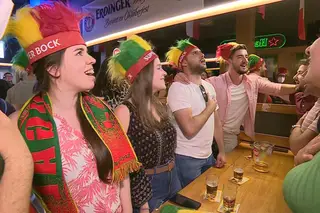 UEFA Euro 2020. Alemães e portugueses viram jogo num bar do Porto 