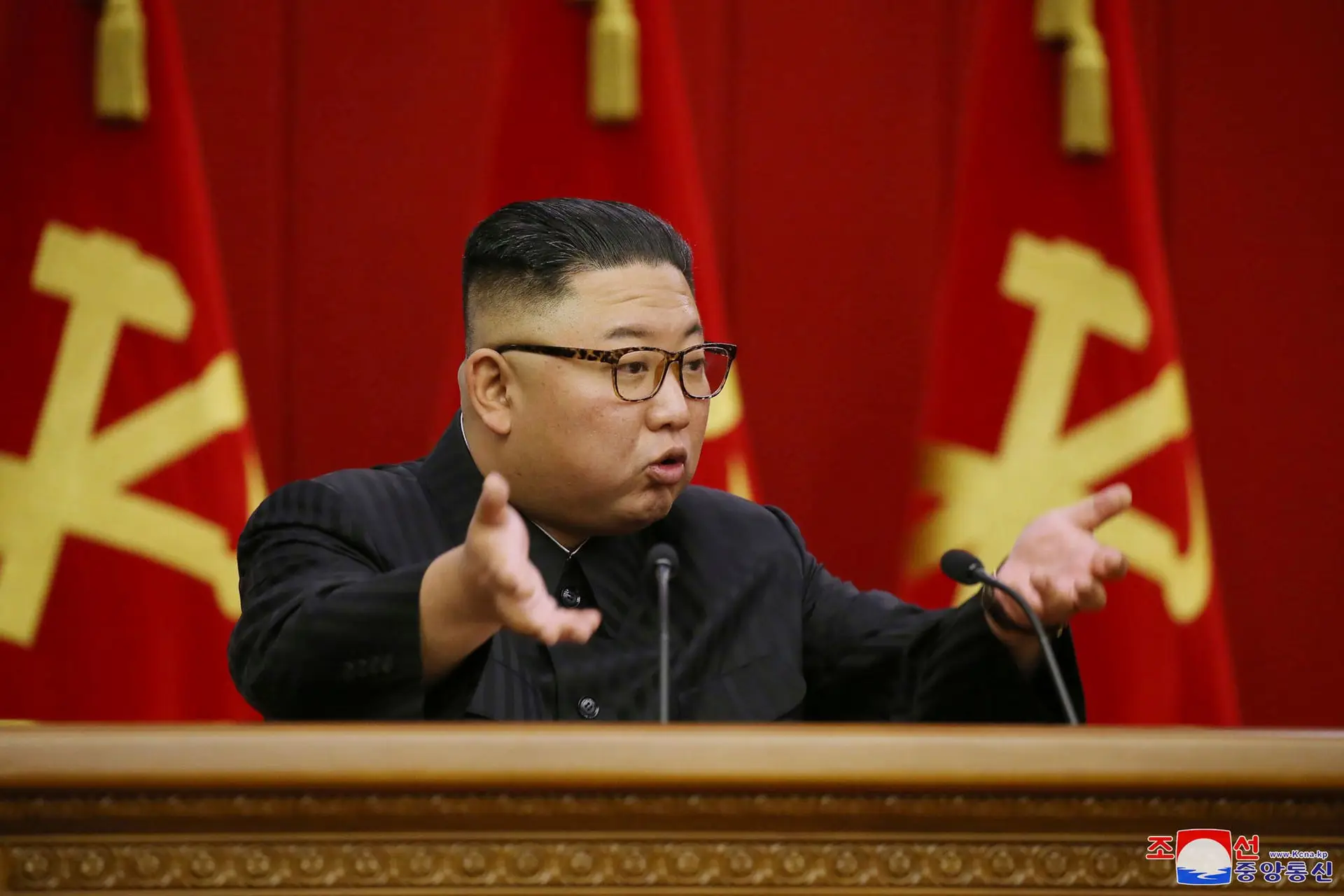 Kim Jong Un, líder da Coreia do Norte.