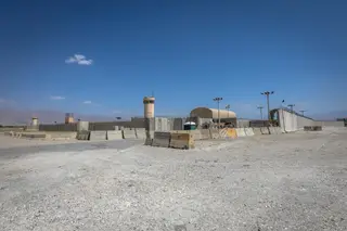 El aeropuerto de Baghram de Afganistán fue abandonado por las tropas estadounidenses el 2 de julio de 2021, casi 20 años después.