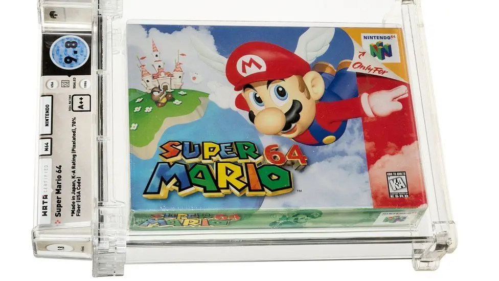 Jogo Super Mario 64 leiloado por mais de um milhão de euros - SIC Notícias