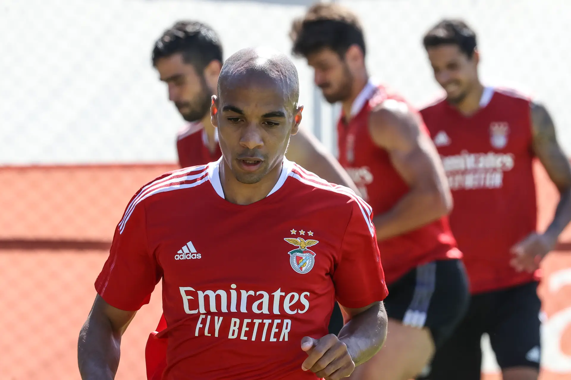 João Mário já fez trabalho de ginásio e treinou no Seixal