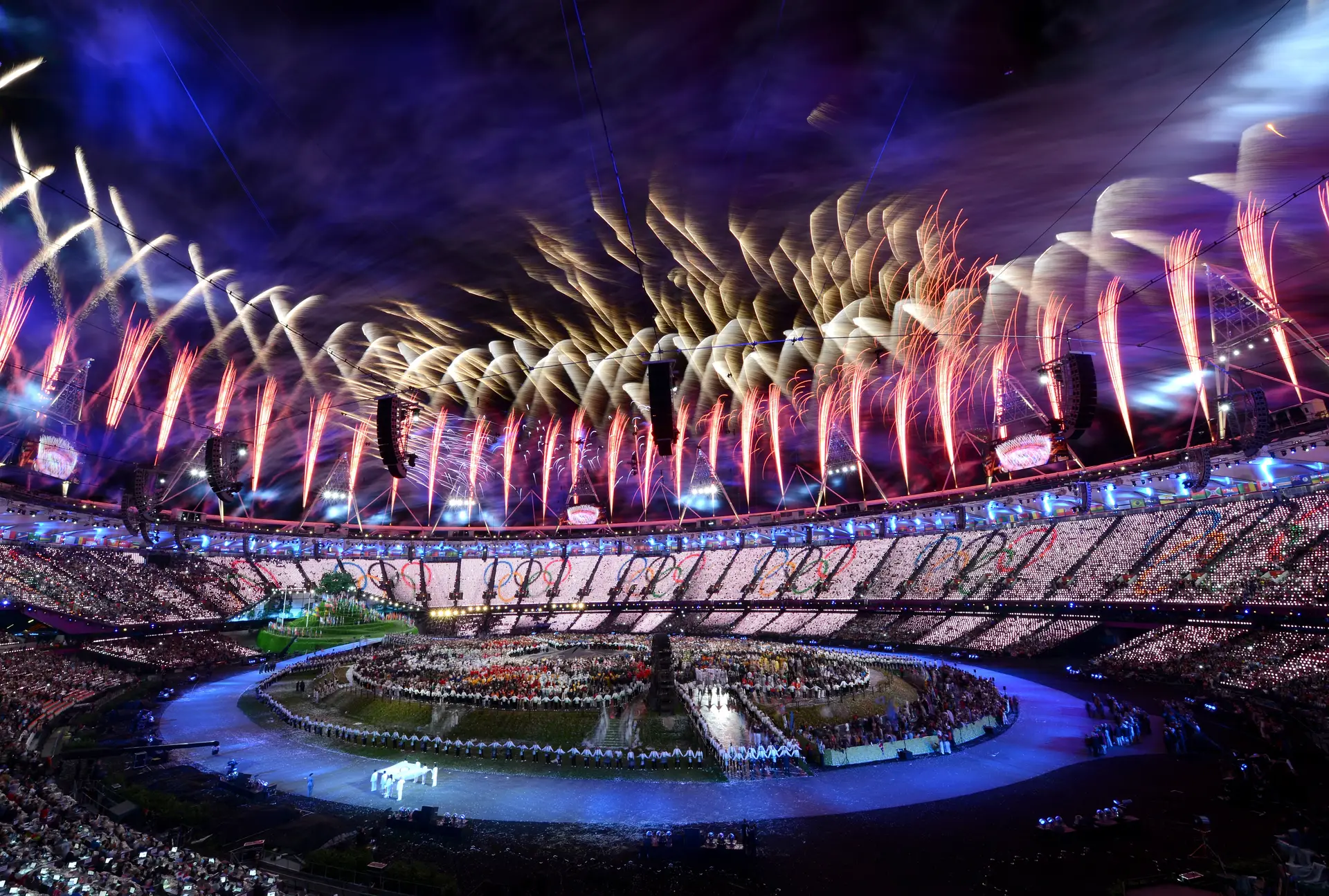 Abertura dos Jogos Olímpicos de Tóquio foi composta por várias