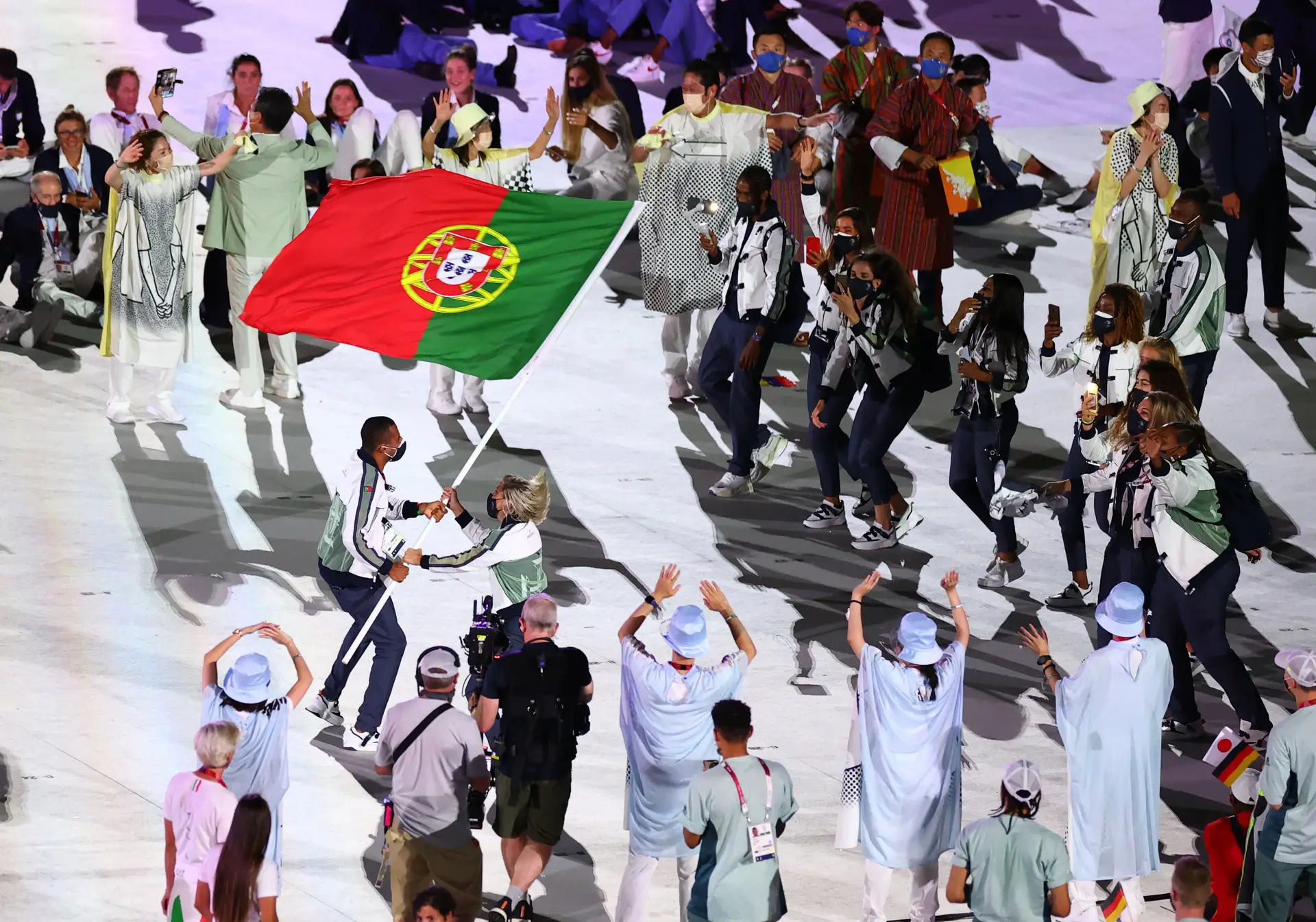 Jogos Olimpicos Danca De Telma Monteiro E Nelson Evora Torna Se Viral Sic Noticias