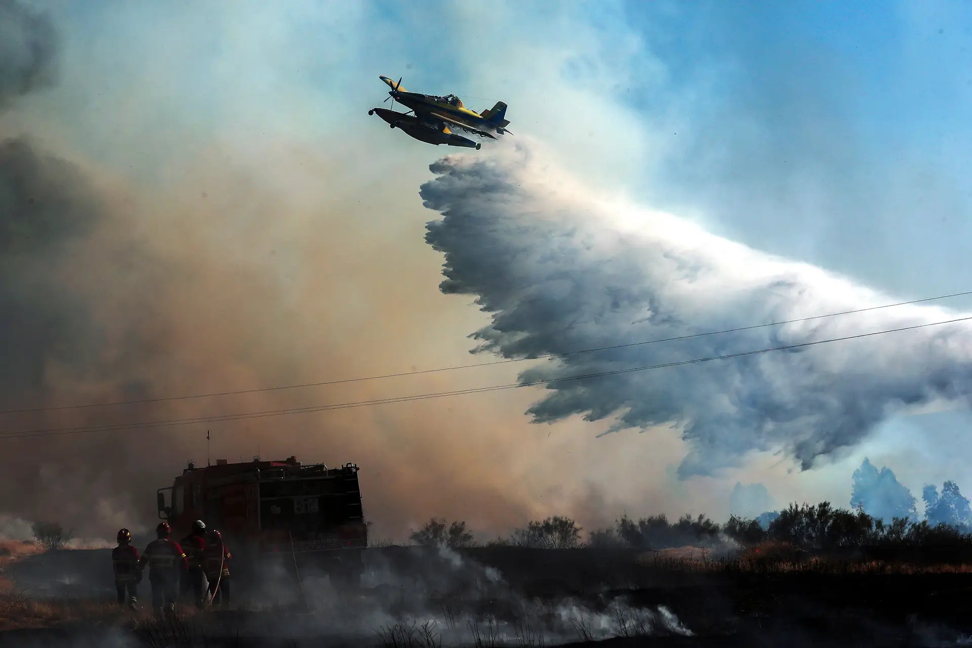 Fogo em Elvas dado como dominado